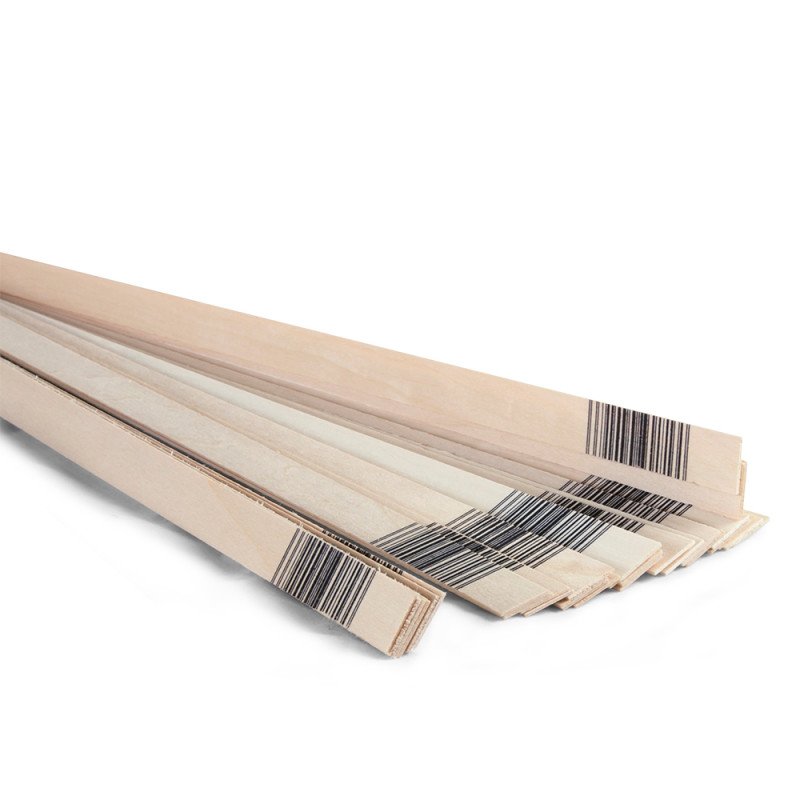 Midwest Basswood Strips 3/16 x 3/8 x 24